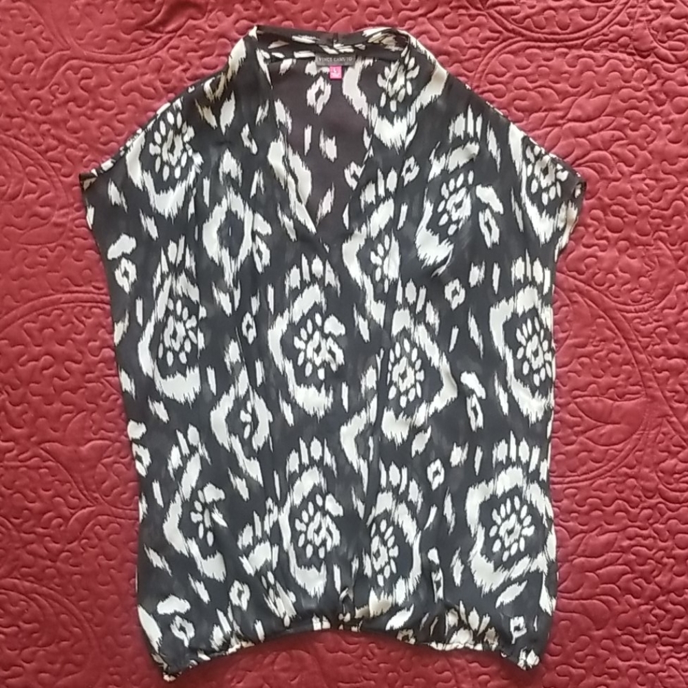 Vince Camuto sheer blouse